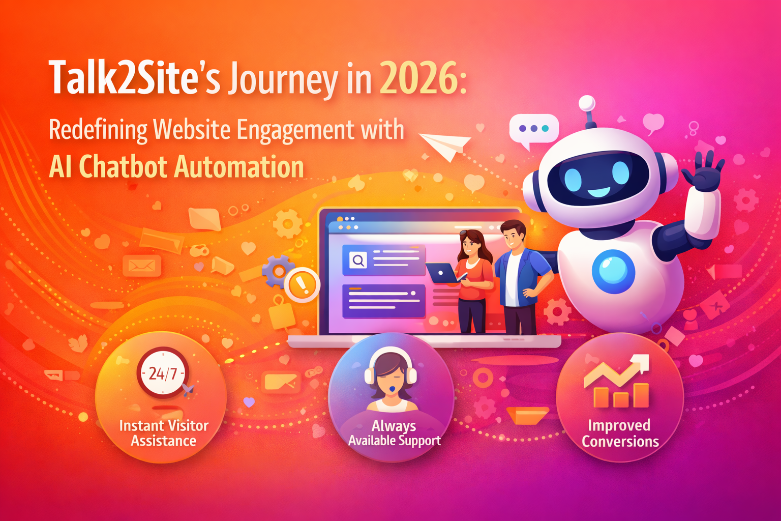 The Journey of Talk2Site in 2026: Redefining Website Engagement with AI Chatbot Automation